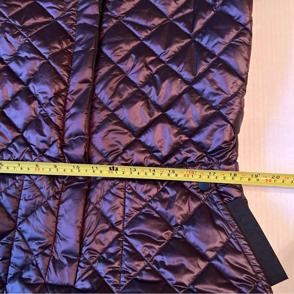 LUXTON Sz L Woman’s Snow Ski The Original Jumpsuit Brown Red No.1.2 NWOT - Picture 10 of 16